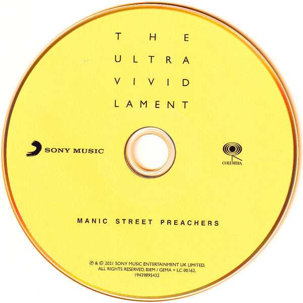 Manic Street Preachers : The Ultra Vivid Lament (CD, Album)