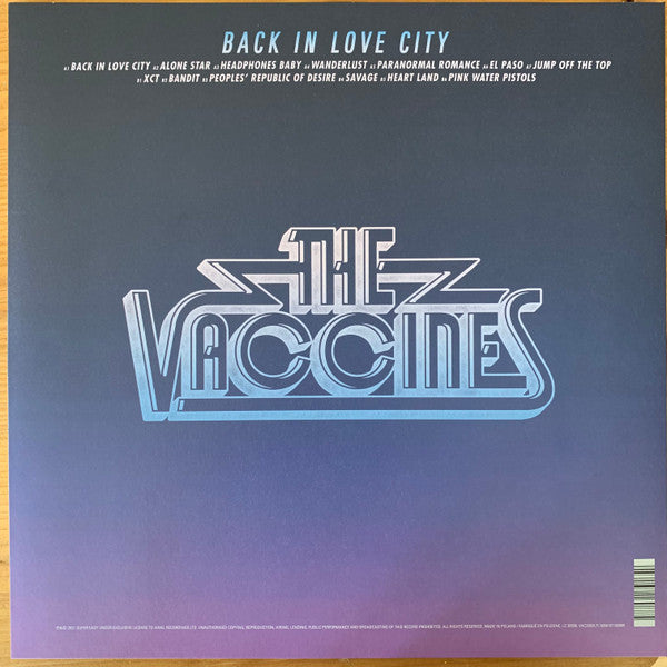 The Vaccines : Back In Love City (LP, Album, Pur)