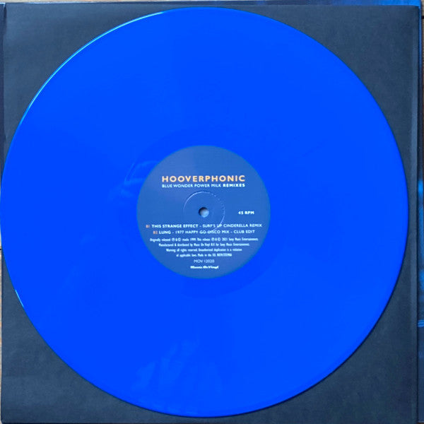 Hooverphonic : Blue Wonder Power Milk Remixes (12", Ltd, Num, Sol)