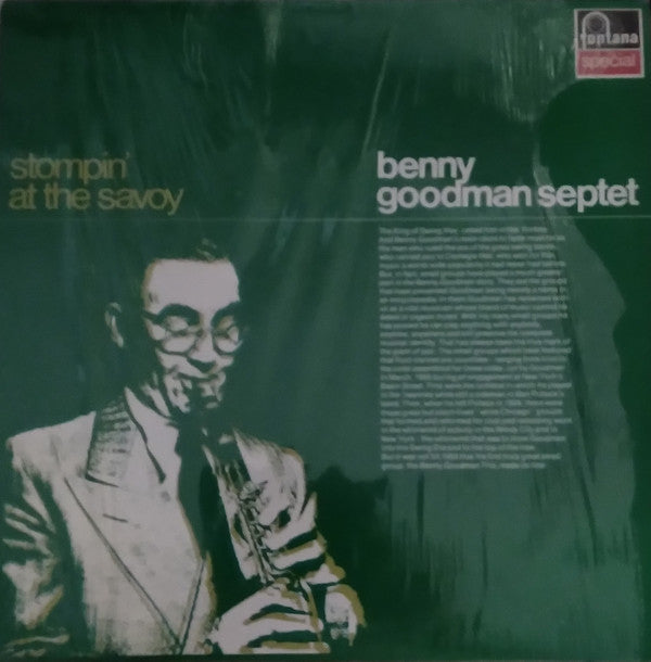 Benny Goodman Septet : Stompin' At The Savoy (LP, RE)
