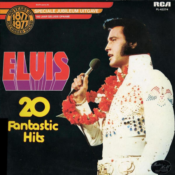 Elvis Presley : 20 Fantastic Hits (LP, Comp)