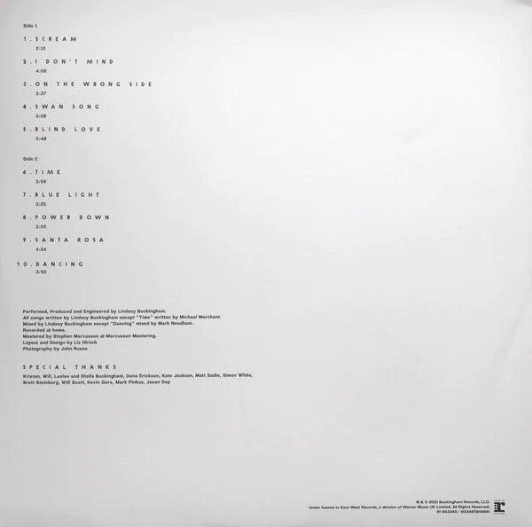 Lindsey Buckingham - Lindsey Buckingham (LP) - Discords.nl