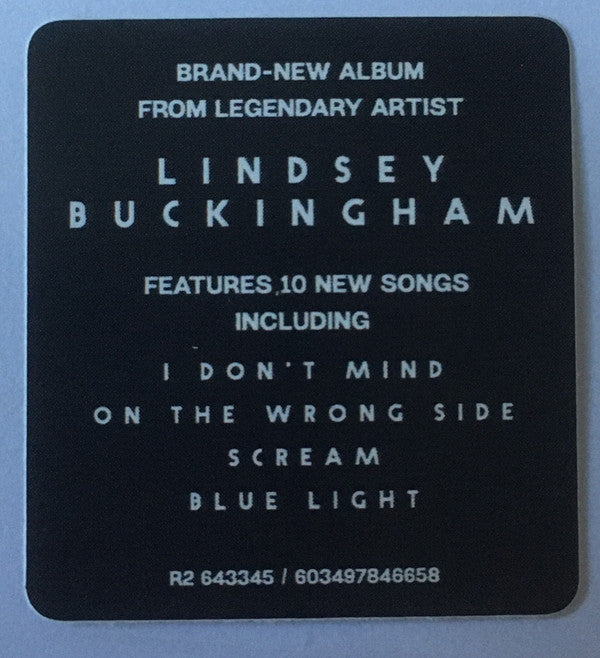 Lindsey Buckingham : Lindsey Buckingham (CD, Album)