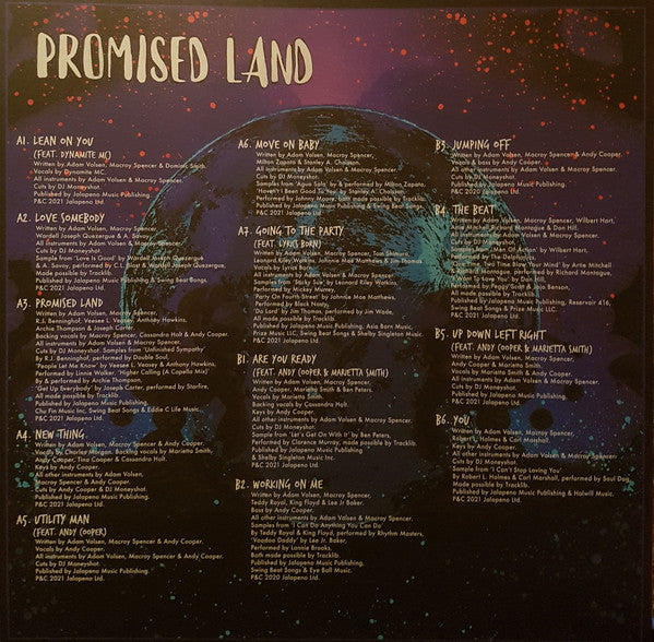 The Allergies : Promised Land (LP, Album, Pin)