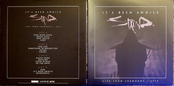 Staind : It's Been Awhile - Live From Foxwoods 2019 (2xLP, Album)