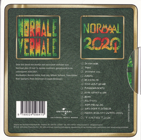 Normaal : Normale Verhale  (Box, Wit + CD, Album)