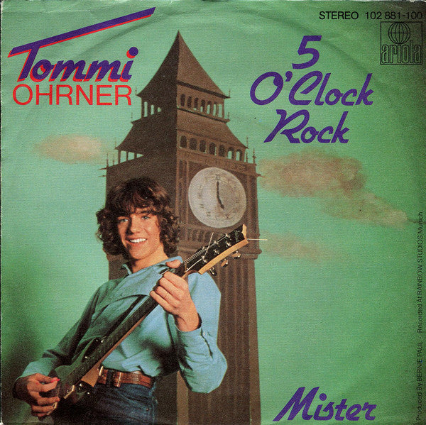 Tommi Ohrner : 5 O'Clock Rock (7", Single)