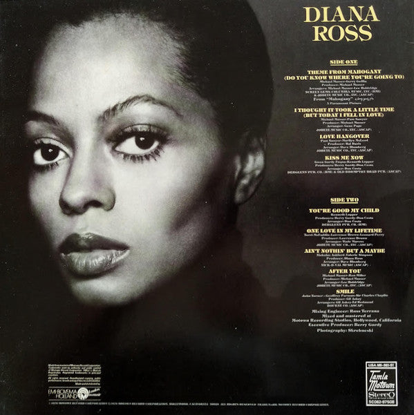 Diana Ross : Diana Ross (LP, Album, RE, RP)