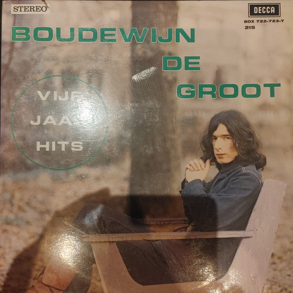 Boudewijn De Groot : Vijf Jaar Hits (2xLP, Comp, Gat)