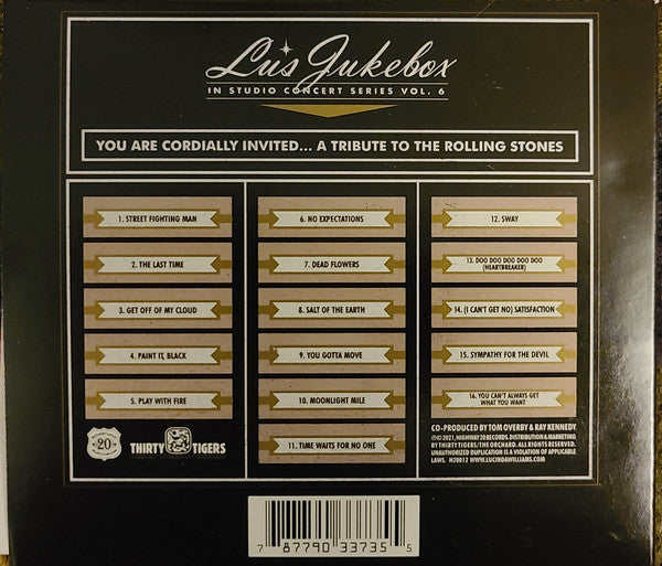 Lucinda Williams : You Are Cordially Invited... A Tribute To The Rolling Stones (CD, Album)