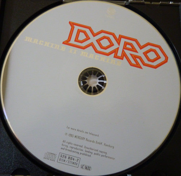 Doro : Machine II Machine (CD, Album)