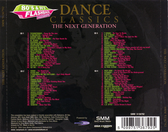 Various : Dance Classics - The Next Generation (4xCD, Comp)