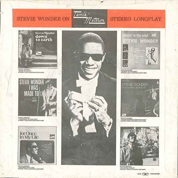 Stevie Wonder : Yester-Me, Yester-You, Yesterday (7", Single)