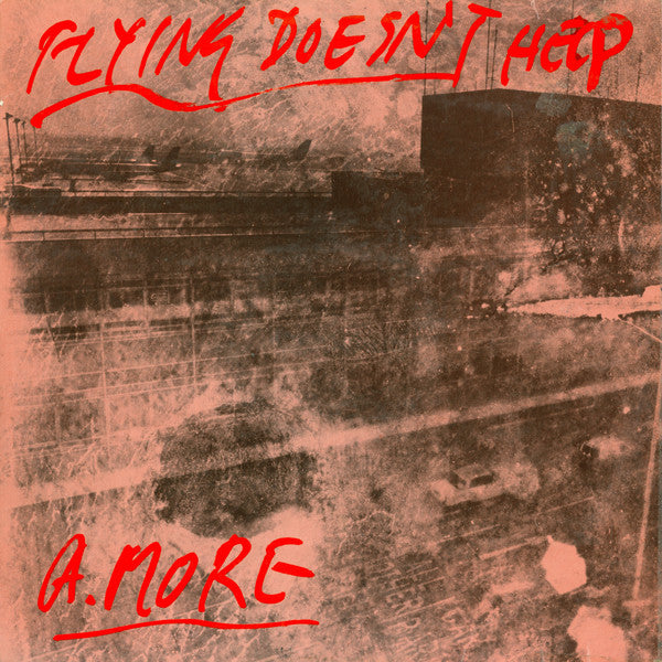 Anthony Moore : Flying Doesn't Help (LP, Album, Red)