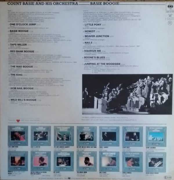 Count Basie : Basie Boogie (LP, Comp, Mono)