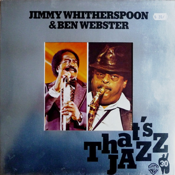 Jimmy Whitherspoon* & Ben Webster : That's Jazz (LP, RE)