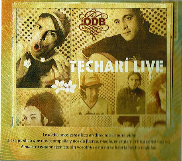 Ojos de Brujo : Techarí Live (CD, Album + DVD-V)