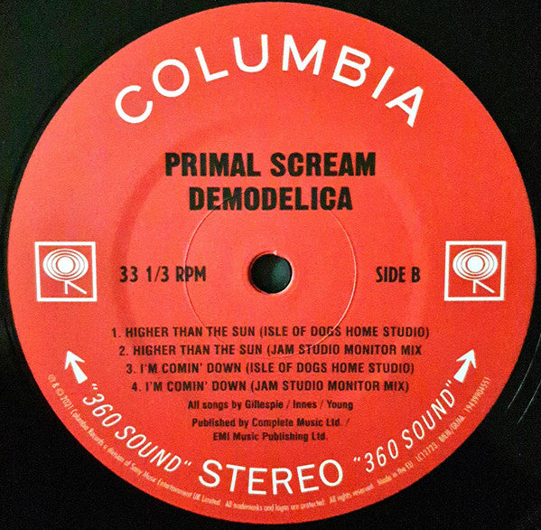 Primal Scream : Demodelica (2xLP, Album, 180)