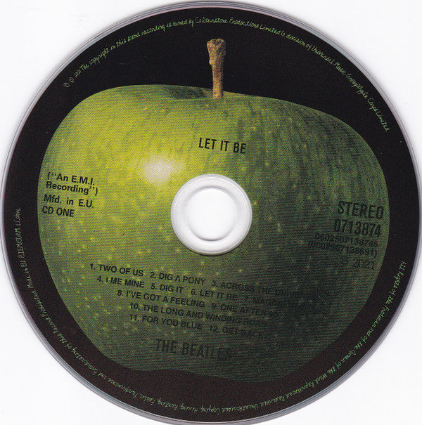 The Beatles : Let It Be (Box, Dlx + CD, Album, RM, Rem + 2xCD, Mono + CD, A)