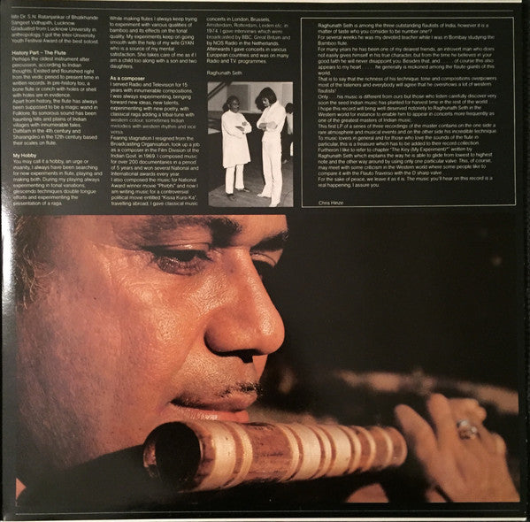 Raghunath Seth : Realm Of Raga (Recital Of Ragas By Raghunath Seth) (LP, Album)