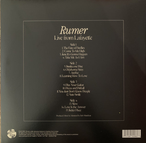 Rumer : Live From Lafayette (2xLP, Ltd, Pur)