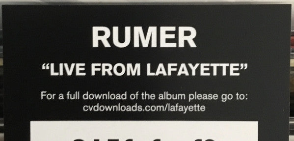 Rumer : Live From Lafayette (2xLP, Ltd, Pur)