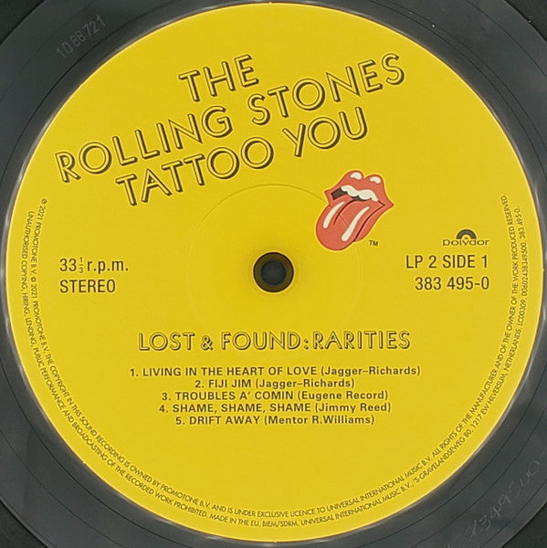 The Rolling Stones : Tattoo You (2xLP, Album, Dlx, RE, RM, Gat)