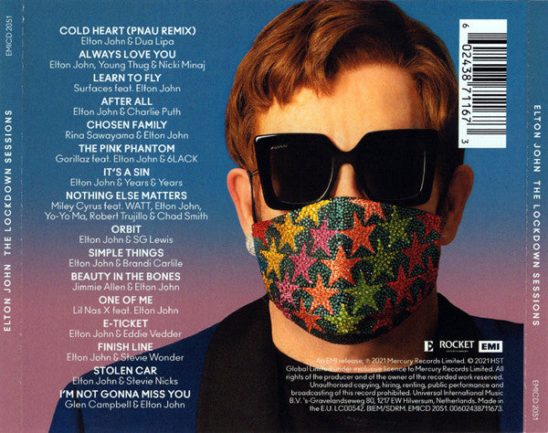 Elton John : The Lockdown Sessions (CD, Album)