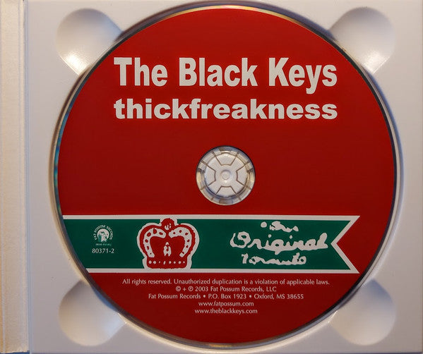 The Black Keys : Thickfreakness (CD, Album, RE, Dig)