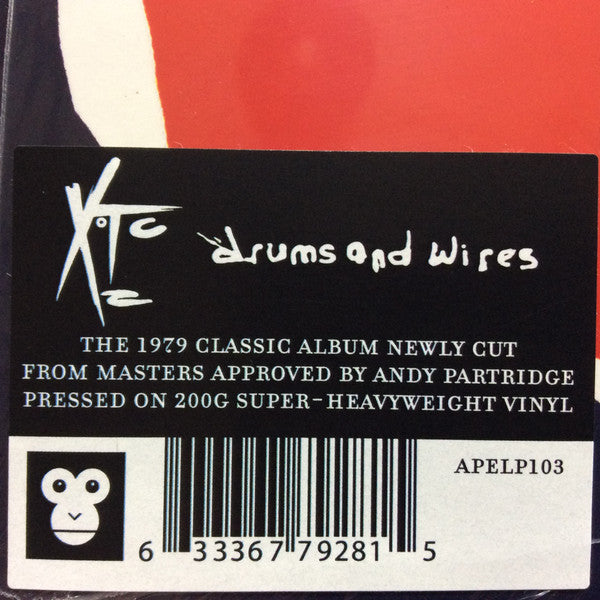 XTC : Drums And Wires (LP, Album, RE, RM, 200)