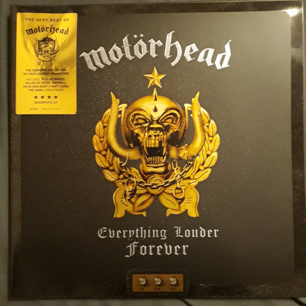 Motörhead : Everything Louder Forever (4xLP, Comp)