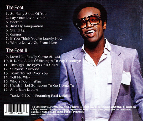 Bobby Womack : The Poet I & II (CD, Comp)