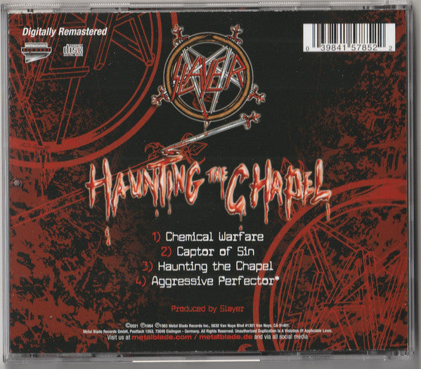 Slayer : Haunting The Chapel (CD, EP, RE, RM)