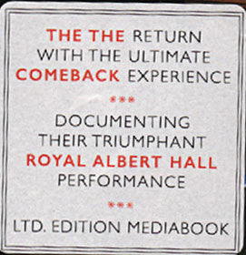 The The : The Comeback Special (Live At The Royal Albert Hall) (2xCD, Album, Ltd, Med)