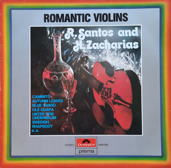 Ricardo Santos And Helmut Zacharias : Romantic Violins (LP, Album)