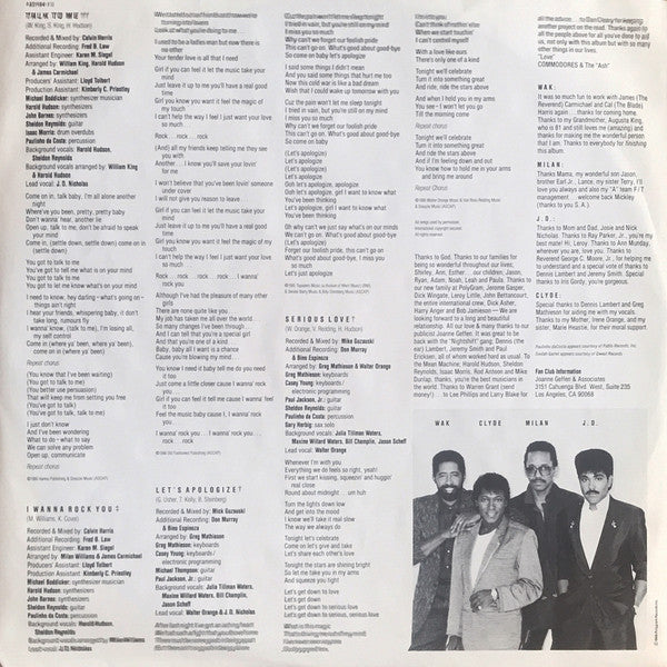Commodores : United (LP, Album)