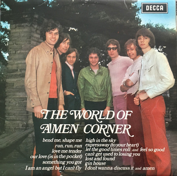 Amen Corner : The World Of Amen Corner (LP, Comp)