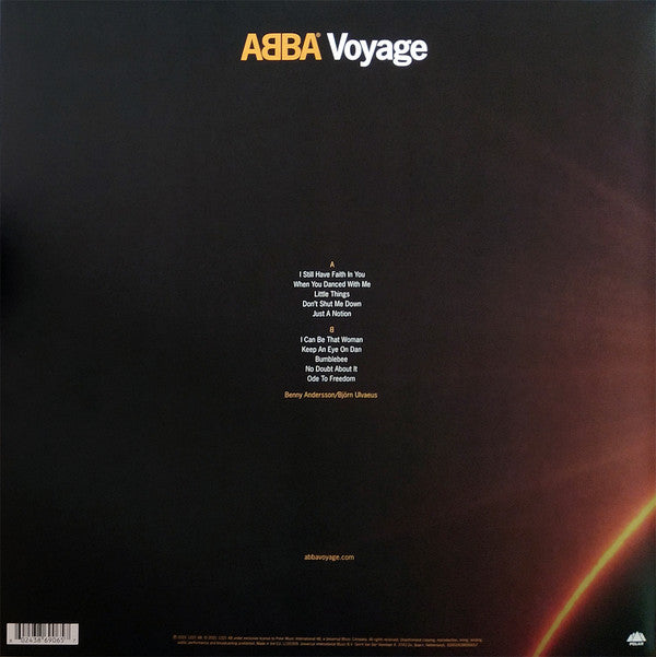 ABBA : Voyage (LP, Album, Ltd, Ora)