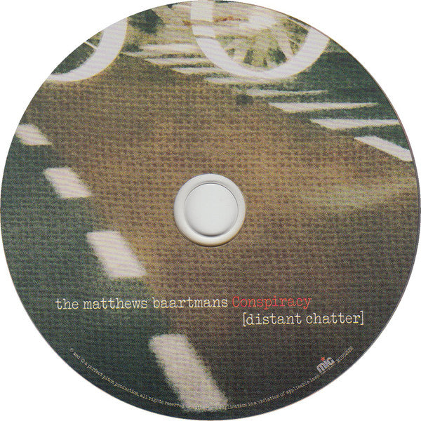 The Matthews Baartmans Conspiracy : Distant Chatter (CD, Album)