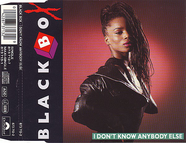 Black Box : I Don't Know Anybody Else (CD, Maxi)