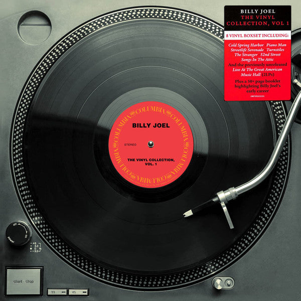 Billy Joel : The Vinyl Collection, Vol. 1 (6xLP, Album, RE + LP, Album, Comp, RE + 2xLP, Comp)