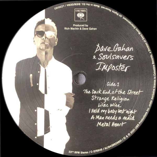 Dave Gahan & The Soulsavers : Imposter (LP, Album)