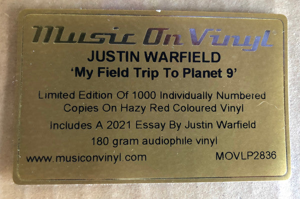 Justin Warfield : My Field Trip To Planet 9 (2xLP, Album, Ltd, Num, RE, Red)