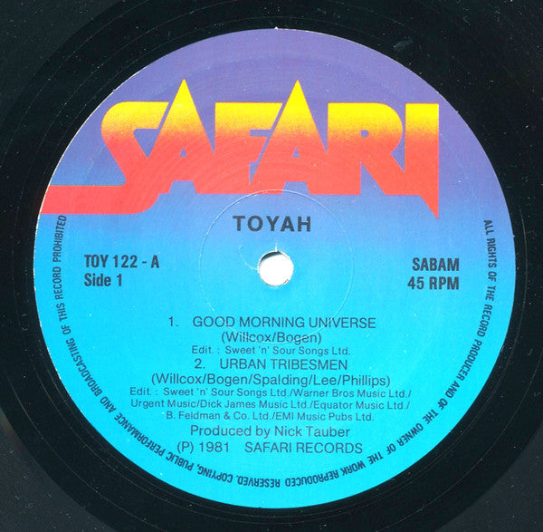 Toyah (3) : Four More From Toyah (12")