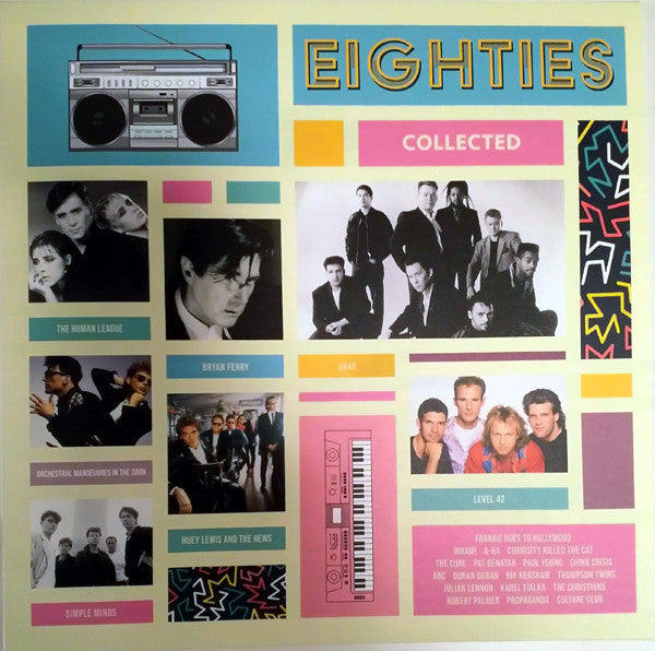 Various : Eighties Collected (2xLP, Comp, Ltd, Num, Mag)