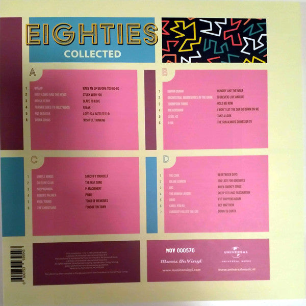 Various : Eighties Collected (2xLP, Comp, Ltd, Num, Mag)