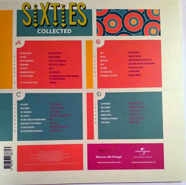 Various : Sixties Collected (2xLP, Comp, Num, Gre)