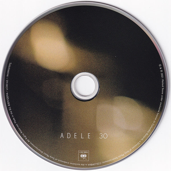 Adele (3) : 30 (CD, Album)