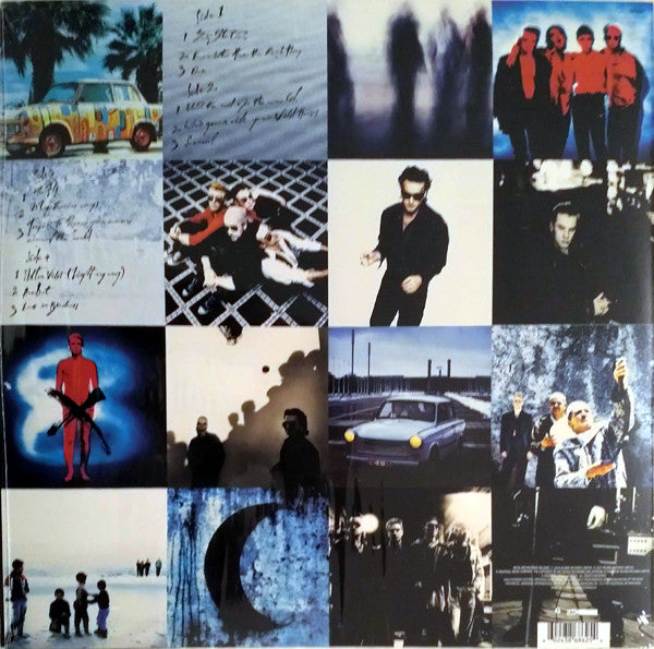 U2 : Achtung Baby (2xLP, Album, Ltd, RE, RM, 30t)