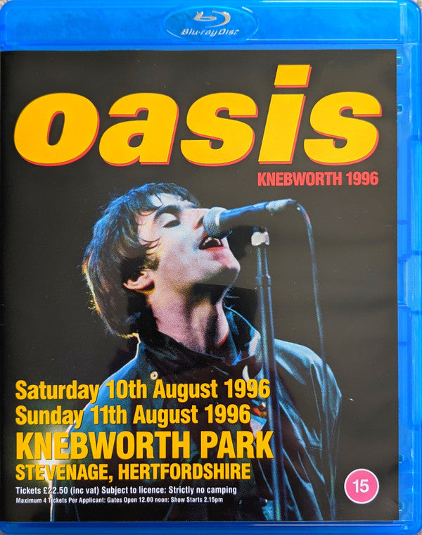 Oasis (2) : Knebworth 1996 (Blu-ray, Multichannel)